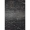 Homeroots 5 x 8 ft. Distressed Black Abstract Area Rug 395766 - alternate 7